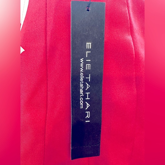 NWT Elie Tahari 100% Silk ‘Prato’ Pleated Striped Floral Print Mini Skirt Size 4 - Picture 11 of 11